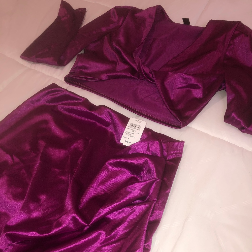 Purple 2-piece Set